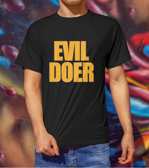 Evil Doer Green And Orange T-Shirt