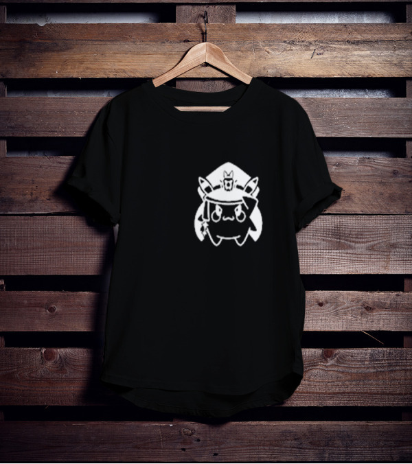 Matara Kan Store Cadet Momo Pikachu Hat Cat Ears Patch T-Shirt