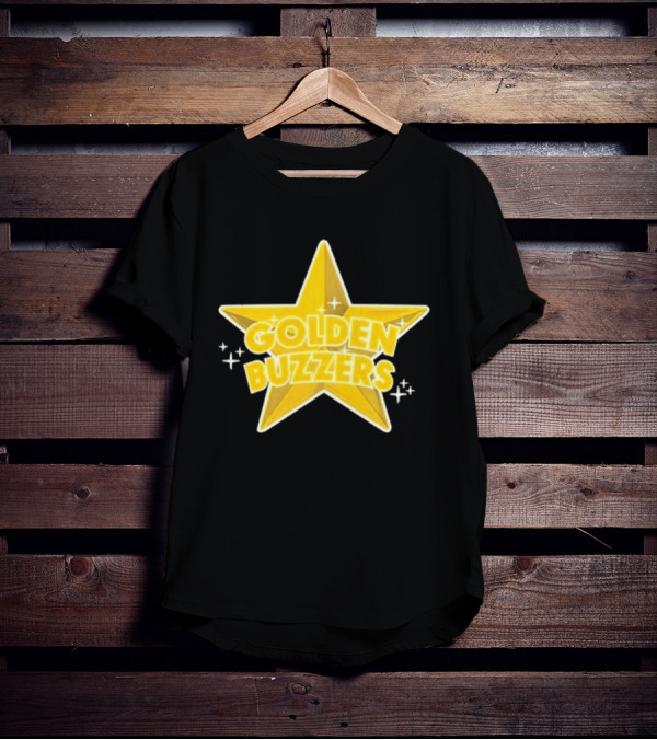 Scott Cramer The Cramer Games Golden Buzzers Star T-Shirt