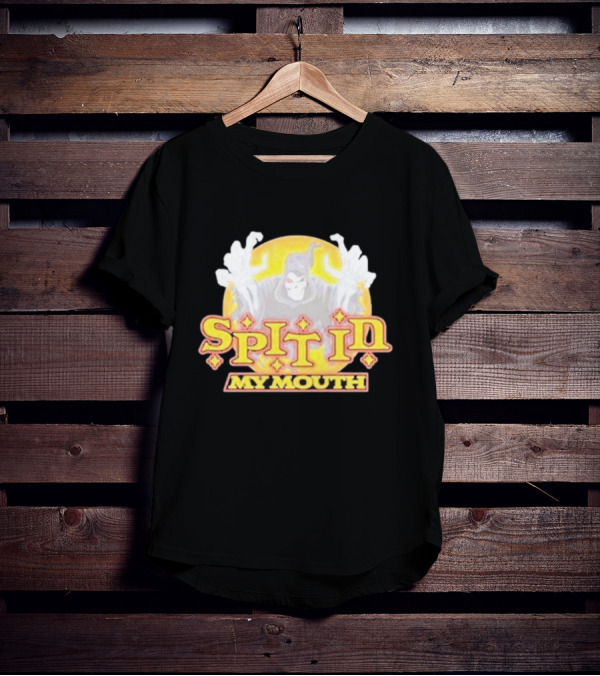SPIT IN MY MOUTH Villain T-Shirt