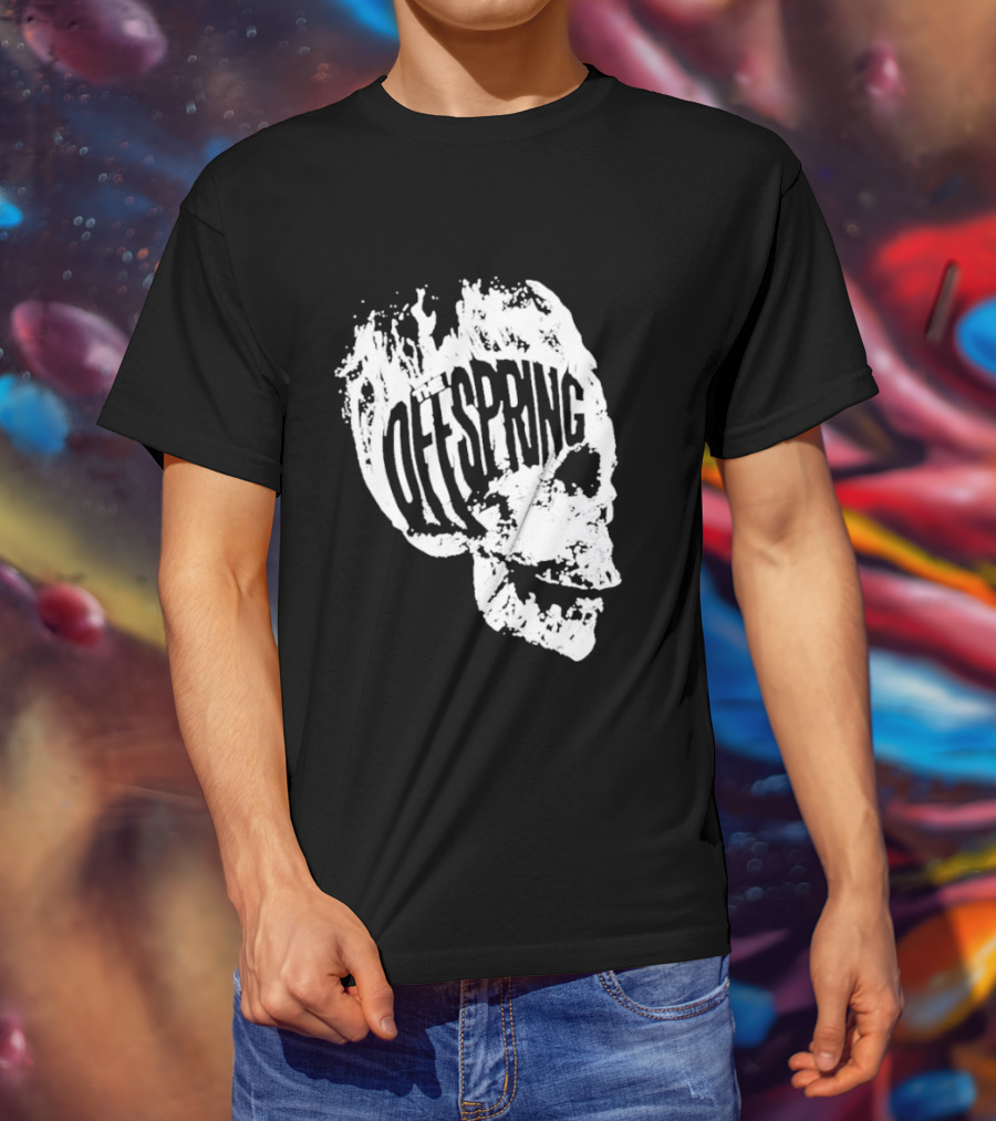 Offspring Flaming Skull T-Shirt