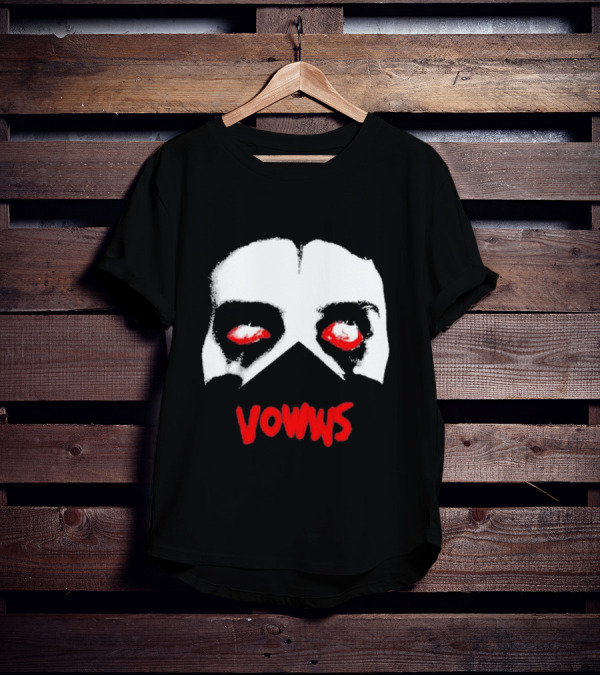 Vowws Hollow Face Red Eyes T-Shirt