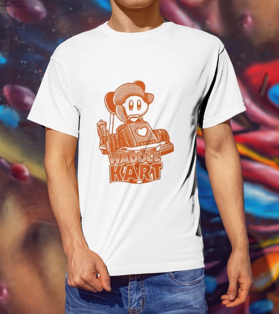 DevDogg Waddle Kart Dee Heart Racing Adventure T-Shirt