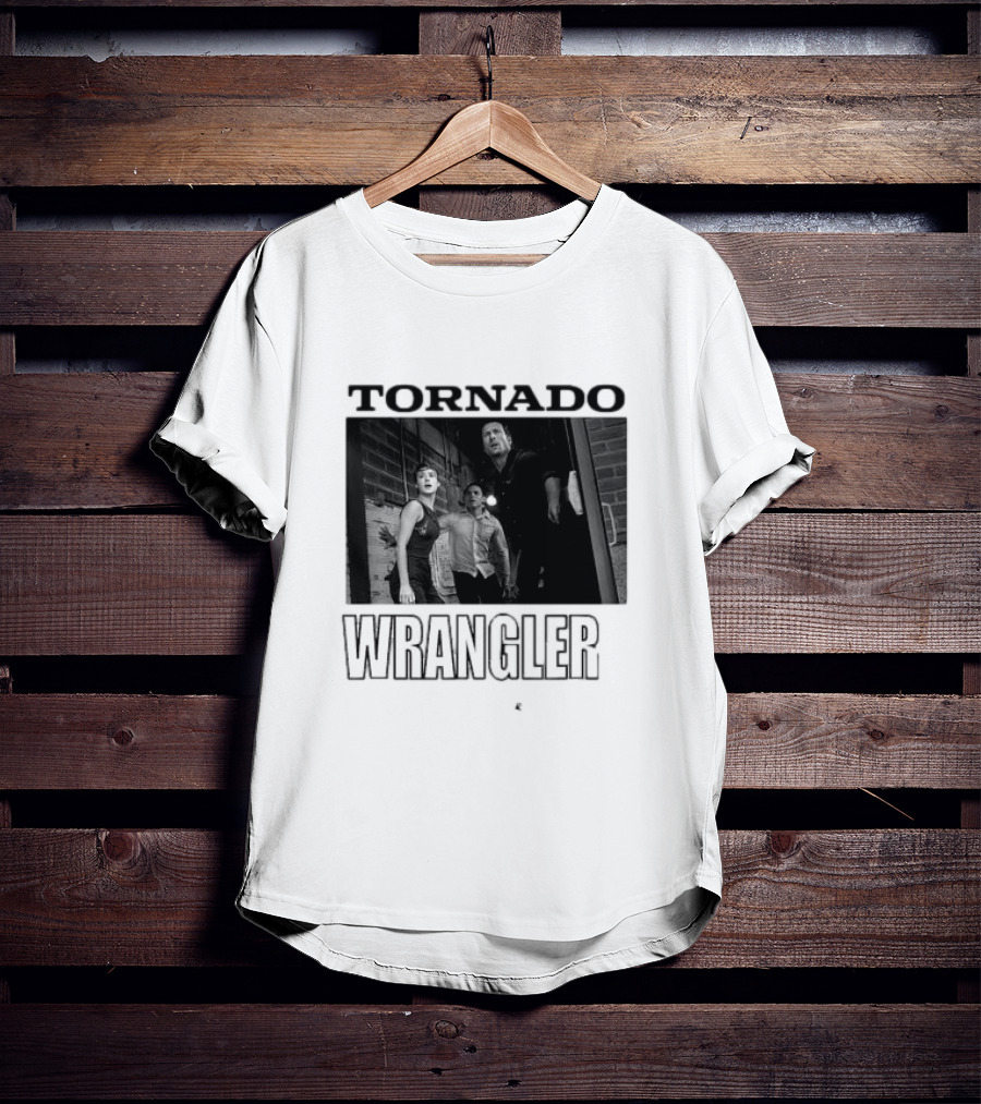 Tornado Wrangler Twisters Tyler Kate And Javi T-Shirt