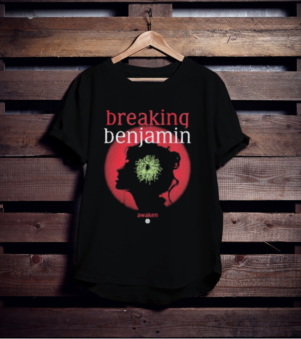Breaking Benjamin Awaken Silhouette With Floral T-Shirt