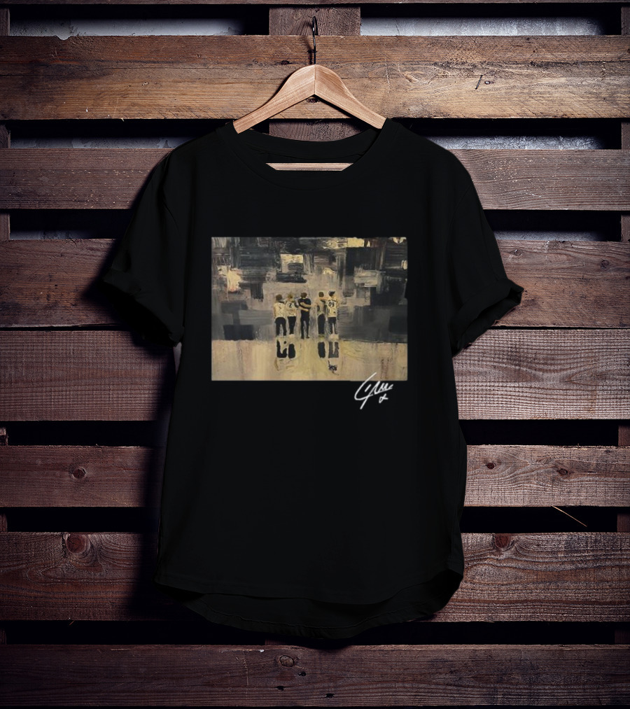 Choose Love Signature Abstract Painting With Group T-Shirt