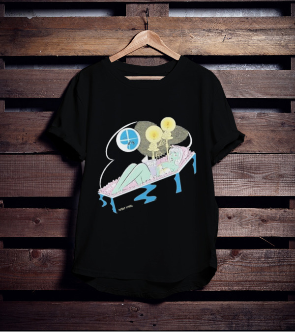 Real Monsters Lying In The Grave Creepy Artwork By Stacy Eyles T-Shirt