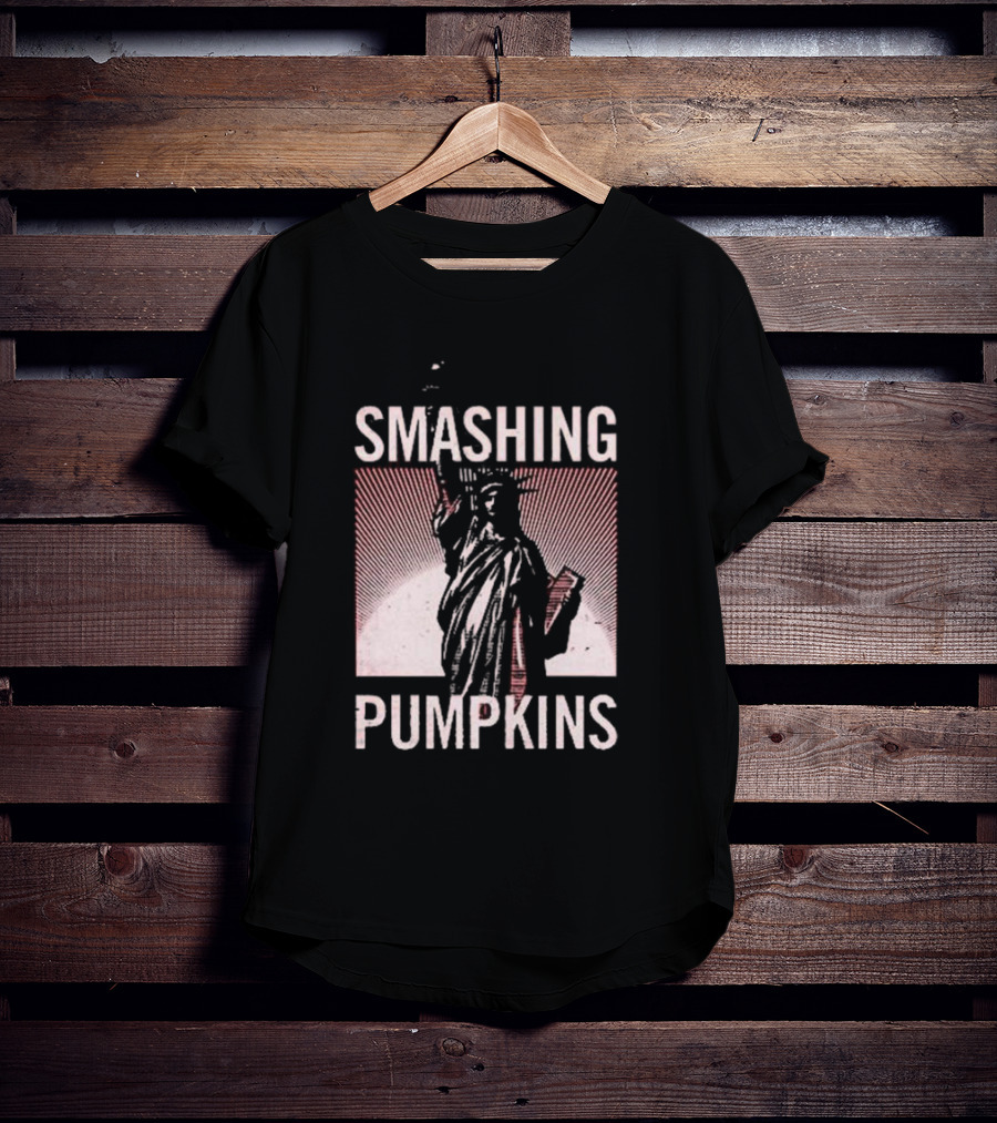 Smashing Pumpkins Zeitgeist Statue Of Liberty T-Shirt