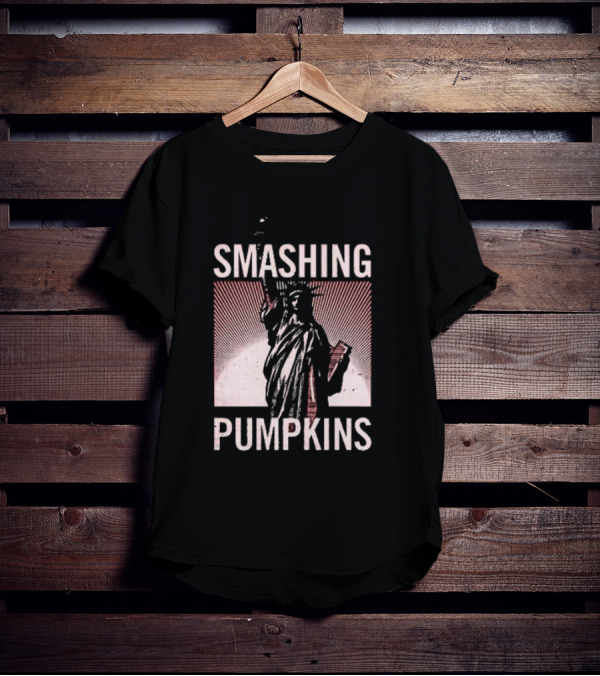 Smashing Pumpkins Zeitgeist Statue Of Liberty T-Shirt