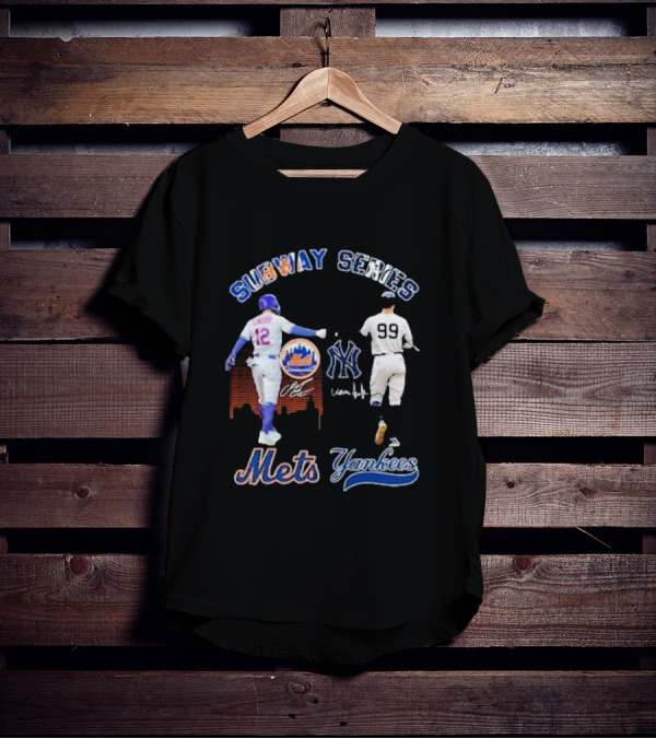 Subway Series Mets Yankees Lindor Judge T-Shirt