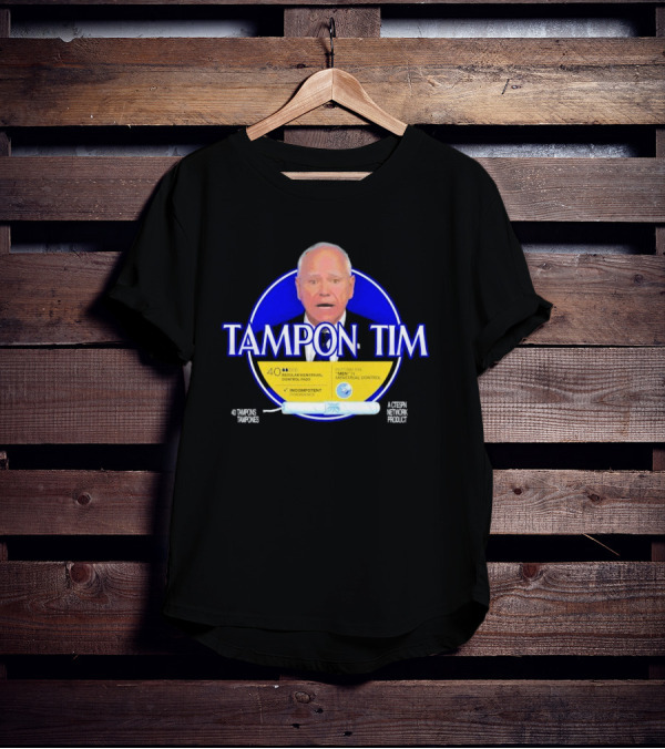 Tampon Tim 40 Tampons Tampones Menstrual Control A Ctespn Network Product T-Shirt