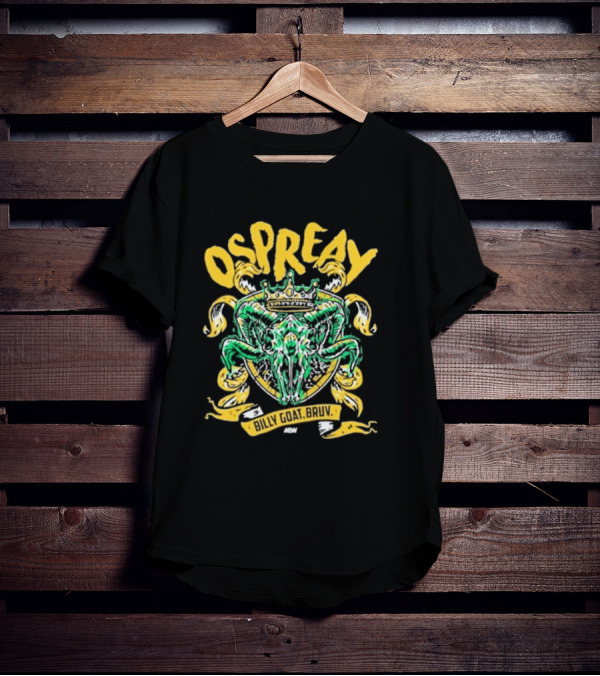 Ospreay Billy Goat, Bruv ADW Crowned Skull T-Shirt