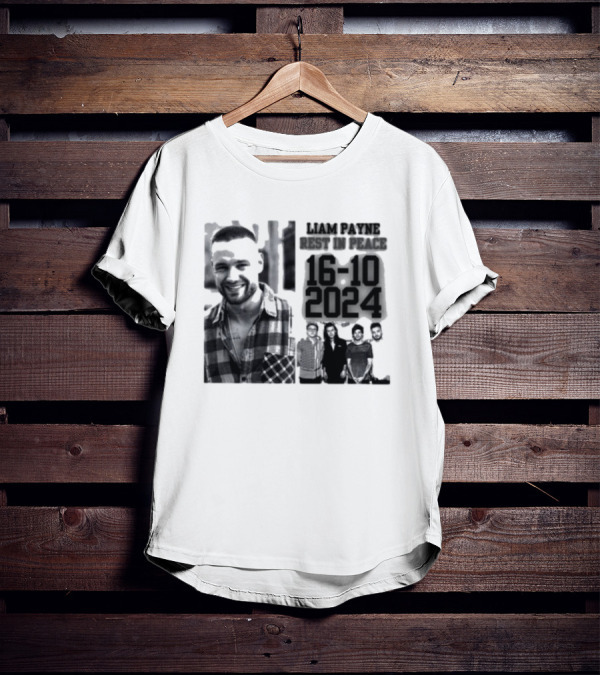 Liam Payne Rest In Peace 16-10 T-Shirt
