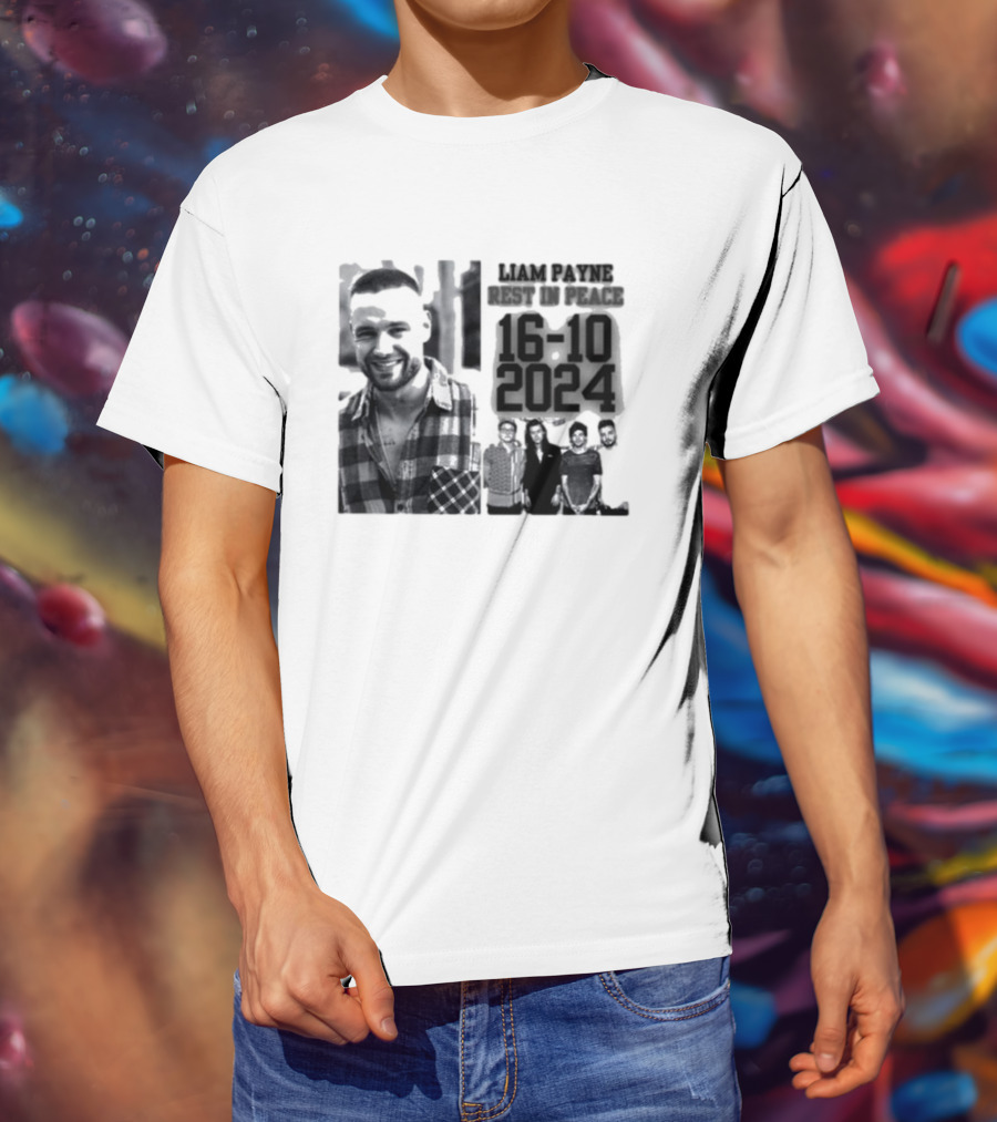 Liam Payne Rest In Peace 16-10 T-Shirt