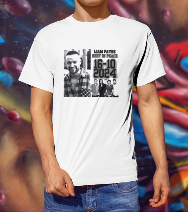 Liam Payne Rest In Peace 16-10 T-Shirt