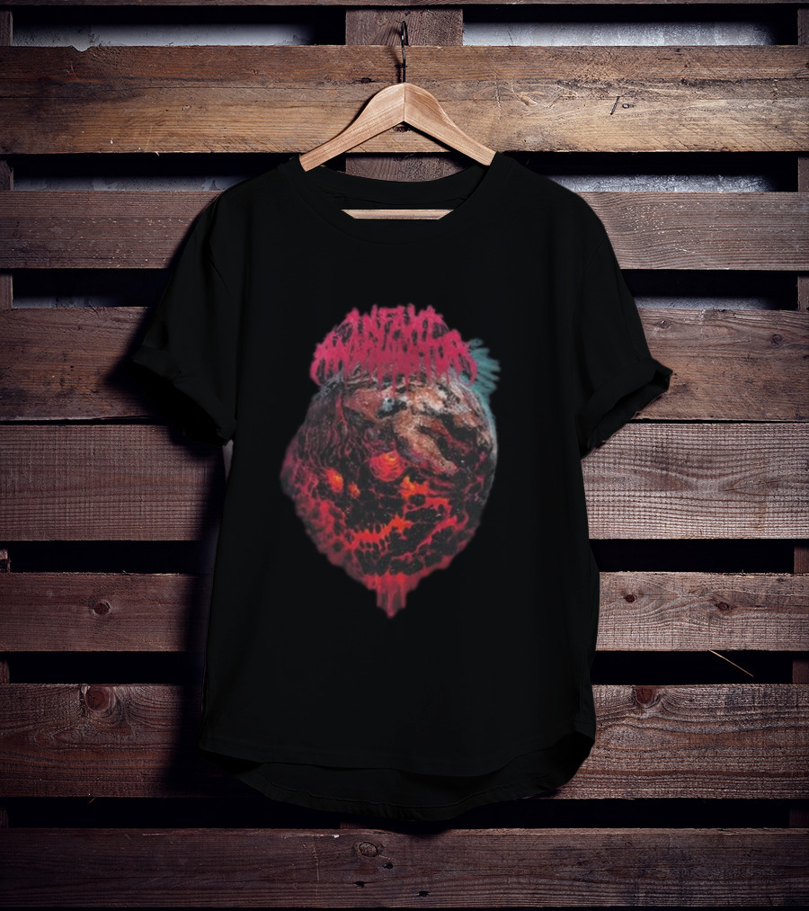 Infant Annihilator Skull Planetoid Re-Conception T-Shirt