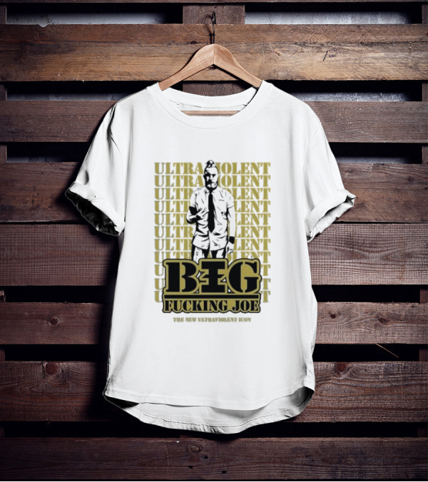 BIG FCKING JOE ULTRAVIOLENT ICON NEW ULTRAVIOLENT T-Shirt