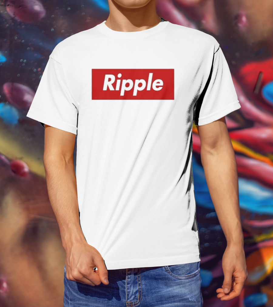 Joey Swoll Ripple Bold Red Box T-Shirt