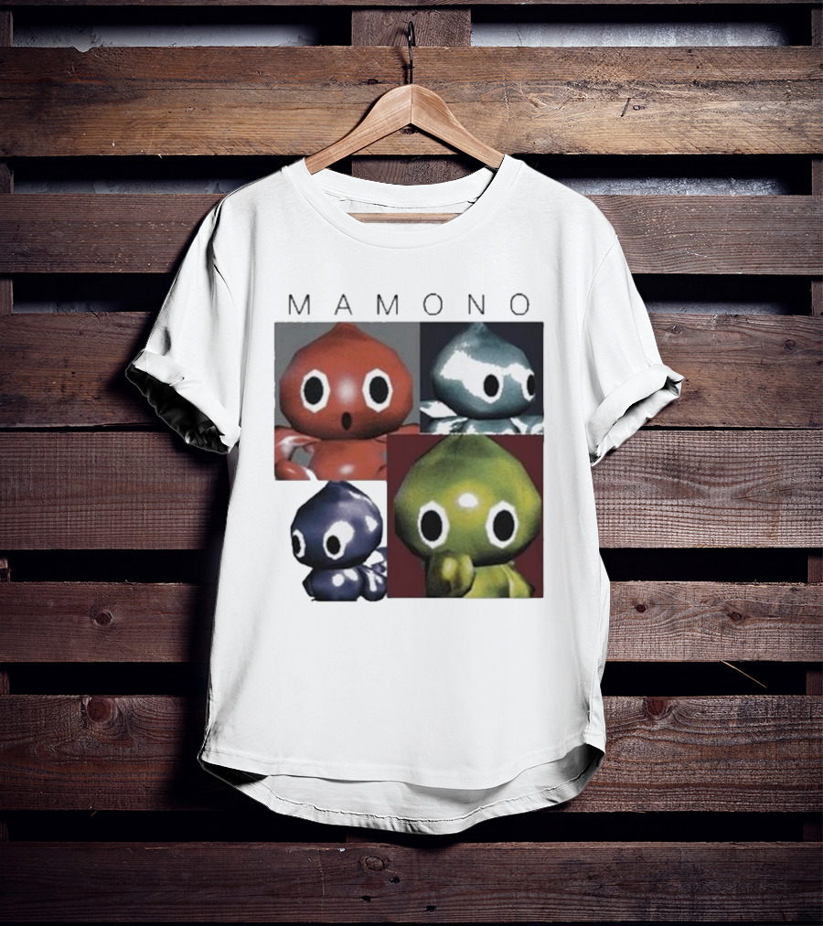 Mamono Ss24 Cute Colorful Creatures Quartet Chowlf T-Shirt