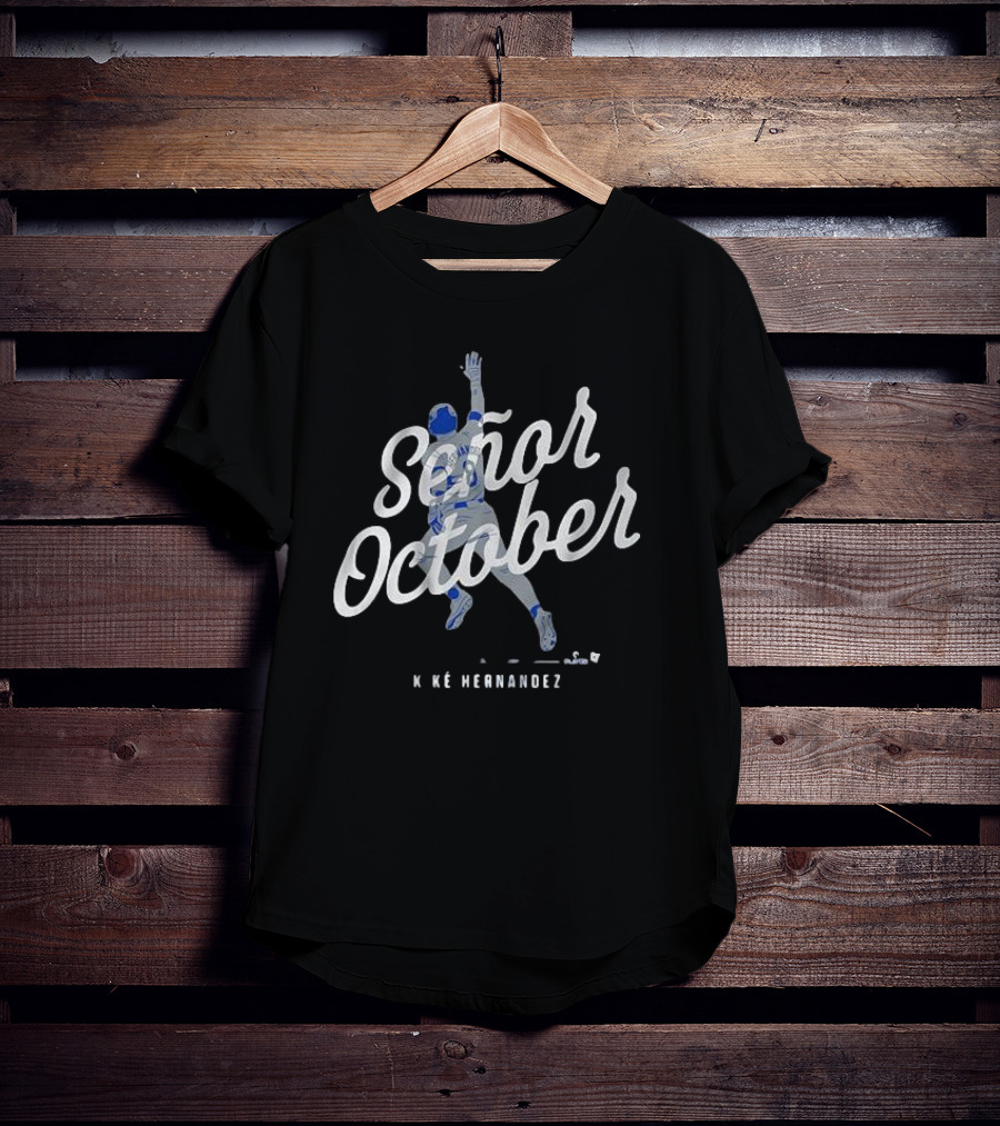 Señor October Kike Hernandez Baseball Player T-Shirt