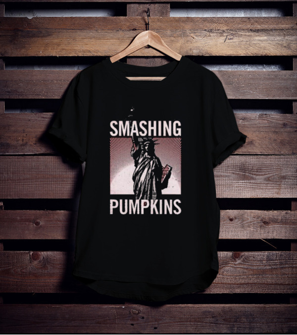 Smashing Pumpkins Liberty Statue Zeitgeist T-Shirt