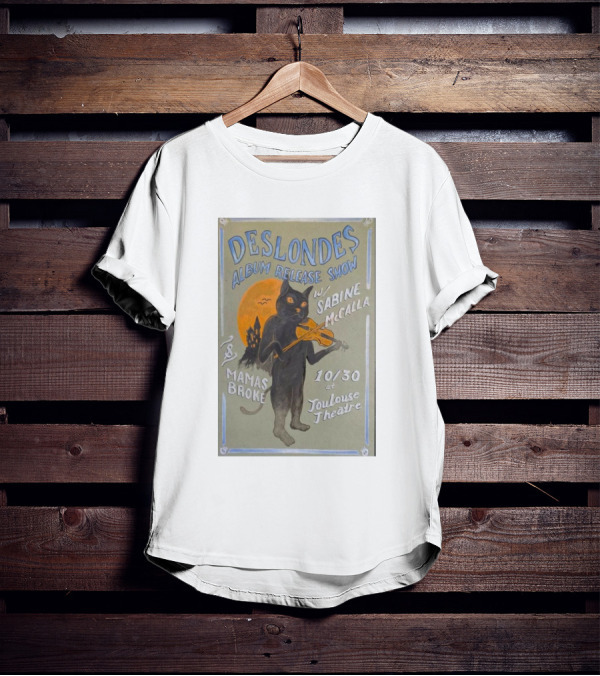 The Deslondes Album Release Show W/ Sabine McCalla Mamas Broke 10/30 At Toulouse Theatre T-Shirt