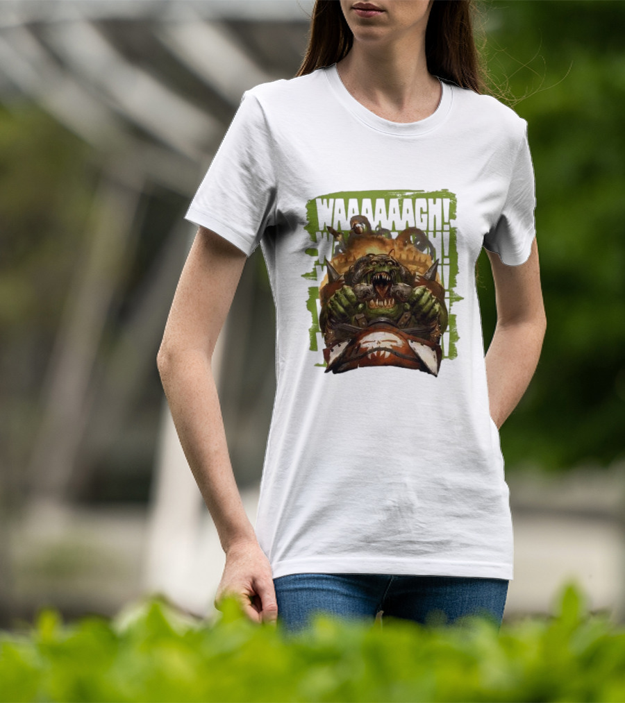 Waaagh Orks Speed Freaks Waaagh Ork Driving Symbolism T-Shirt
