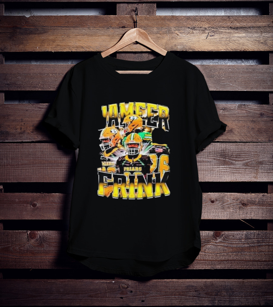 Hometown Hero Jameer Frink Friars 26 Football Merchandise Heavy Cotton T-Shirt