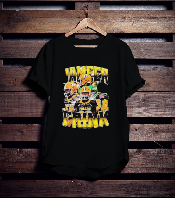 Hometown Hero Jameer Frink Friars 26 Football Merchandise Heavy Cotton T-Shirt