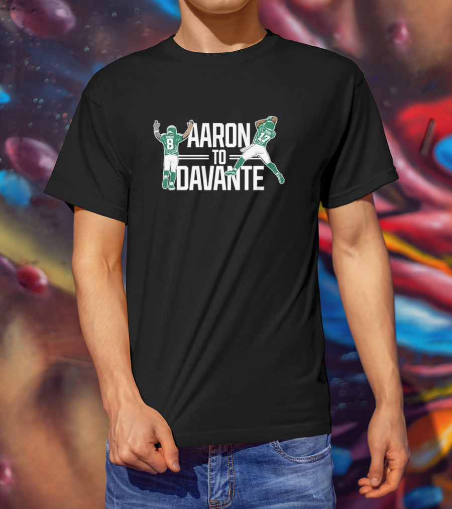 New York Jets Aaron To Davante Rodgers Adams T-Shirt