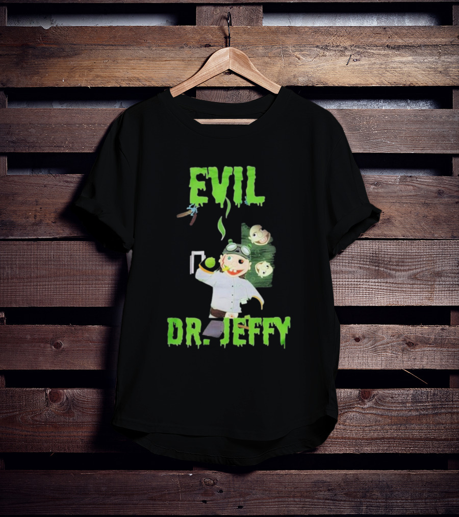 SML Evil Dr. Jeffy Mad Scientist Experiment Puppet T-Shirt