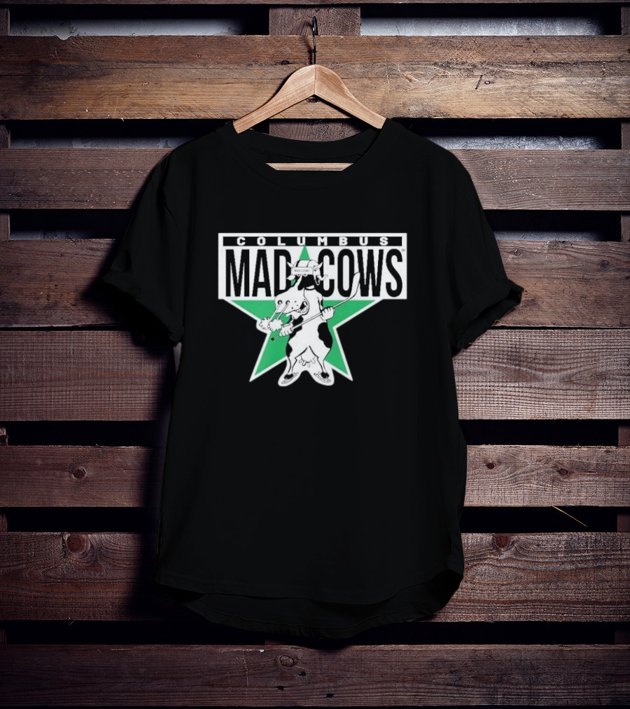 Columbus Mad Cows Star T-Shirt