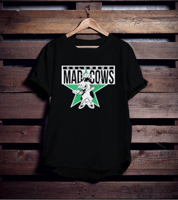 Columbus Mad Cows Star T-Shirt