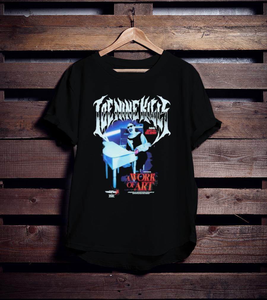 Ice Nine Kills Featuring The Ghost Of Vincent Price Presents A Work Of T-Shirt
