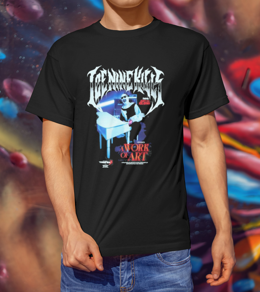 Ice Nine Kills Featuring The Ghost Of Vincent Price Presents A Work Of T-Shirt
