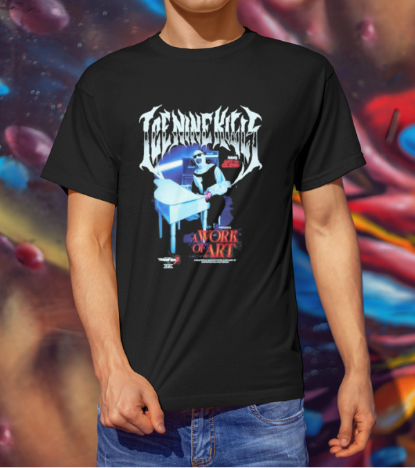 Ice Nine Kills Featuring The Ghost Of Vincent Price Presents A Work Of T-Shirt
