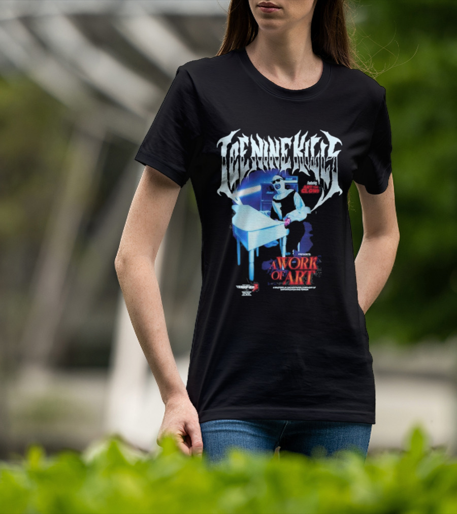 Ice Nine Kills Featuring The Ghost Of Vincent Price Presents A Work Of T-Shirt