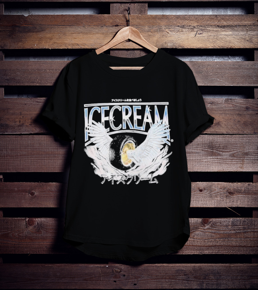 Icecream Heaven Winged Tire T-Shirt