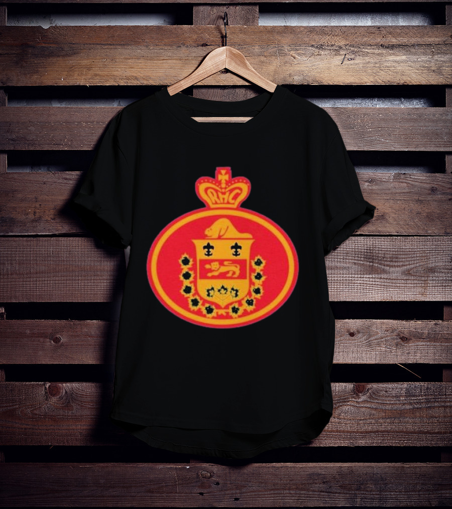 Montreal Royals Vintage Ice Hockey Logo With Historic Crest And Crown Emblem T-Shirt