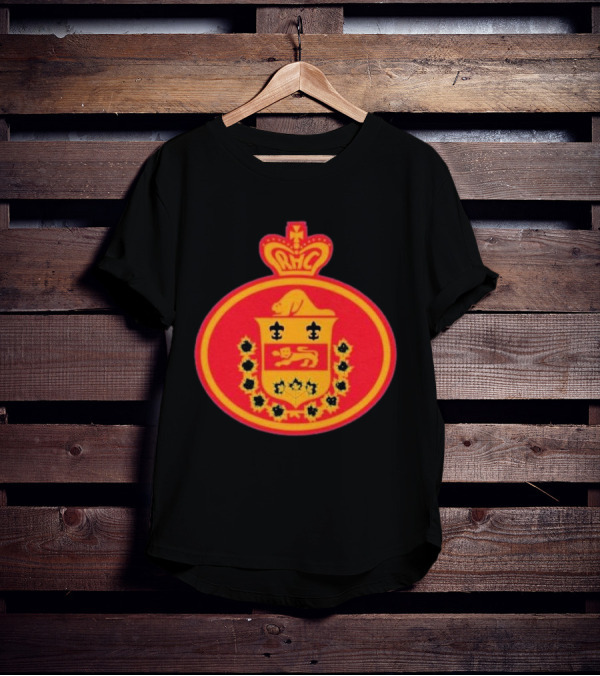 Montreal Royals Vintage Ice Hockey Logo With Historic Crest And Crown Emblem T-Shirt