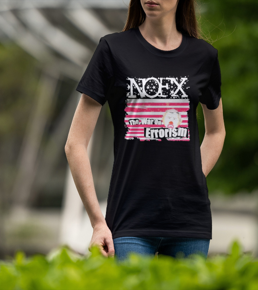 NOFX The War On Errorism Flag T-Shirt