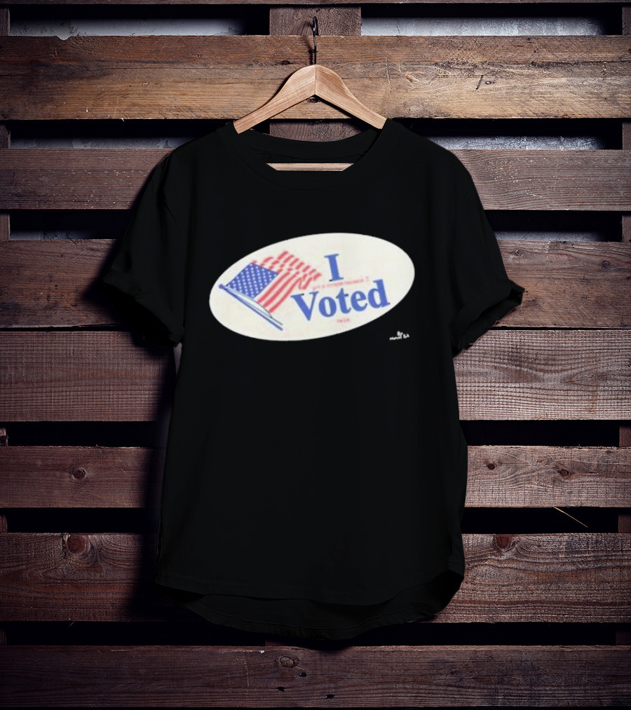 Pork I Voted Sticker I Got In Trouble Because I Voted Twice T-Shirt