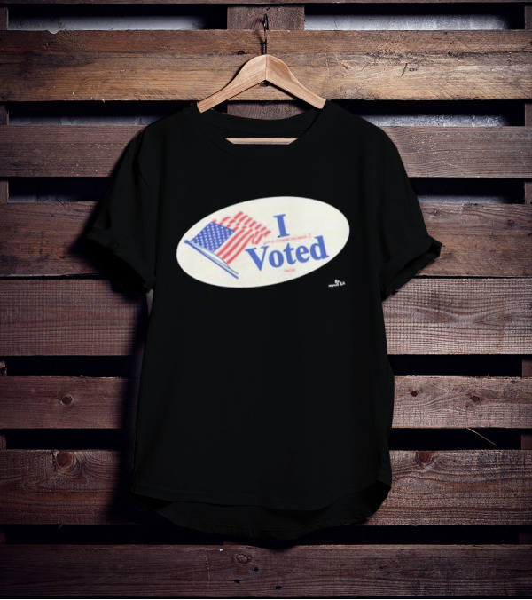 Pork I Voted Sticker I Got In Trouble Because I Voted Twice T-Shirt