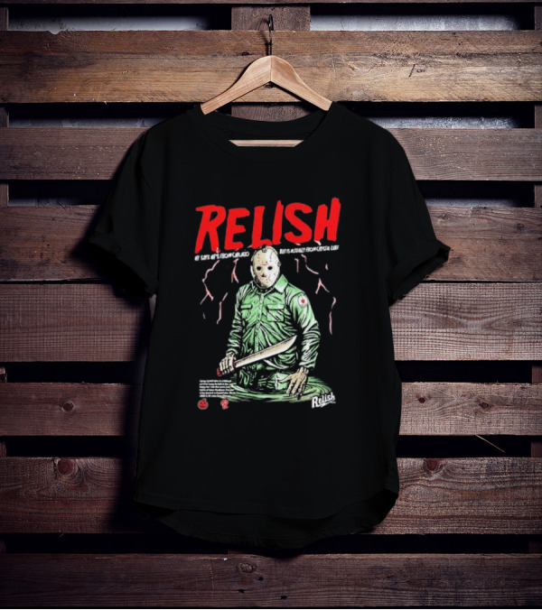 Relish He Says He's From Chicago But Is Actually From Crystal Lake T-Shirt