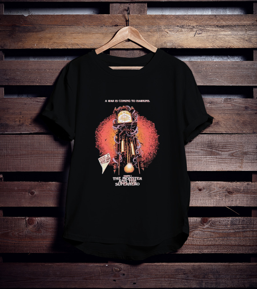 Stranger Things Butcher Billy A War Is Coming To Hawkins The Monster And The Superhero T-Shirt