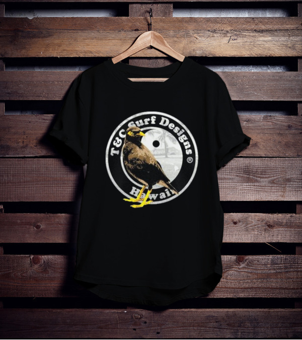 T&C Surf Designs Hawaii Myna Bird Circle T-Shirt
