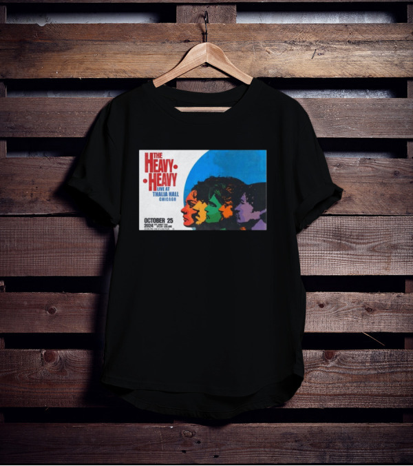 The Heavy Heavy Live At Thalia Hall Chicago October 25 T-Shirt