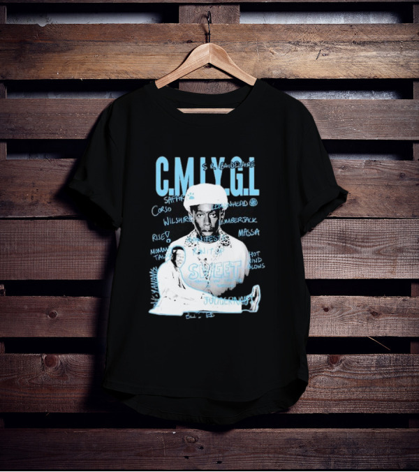 C.M.I.Y.G.L. Tyler Call Me If You Get Lost Sweet Journey S.R. Baudelaire Portrait Saffron Lemonhead Corso Wilshire Lumberjack Massa T-Shirt