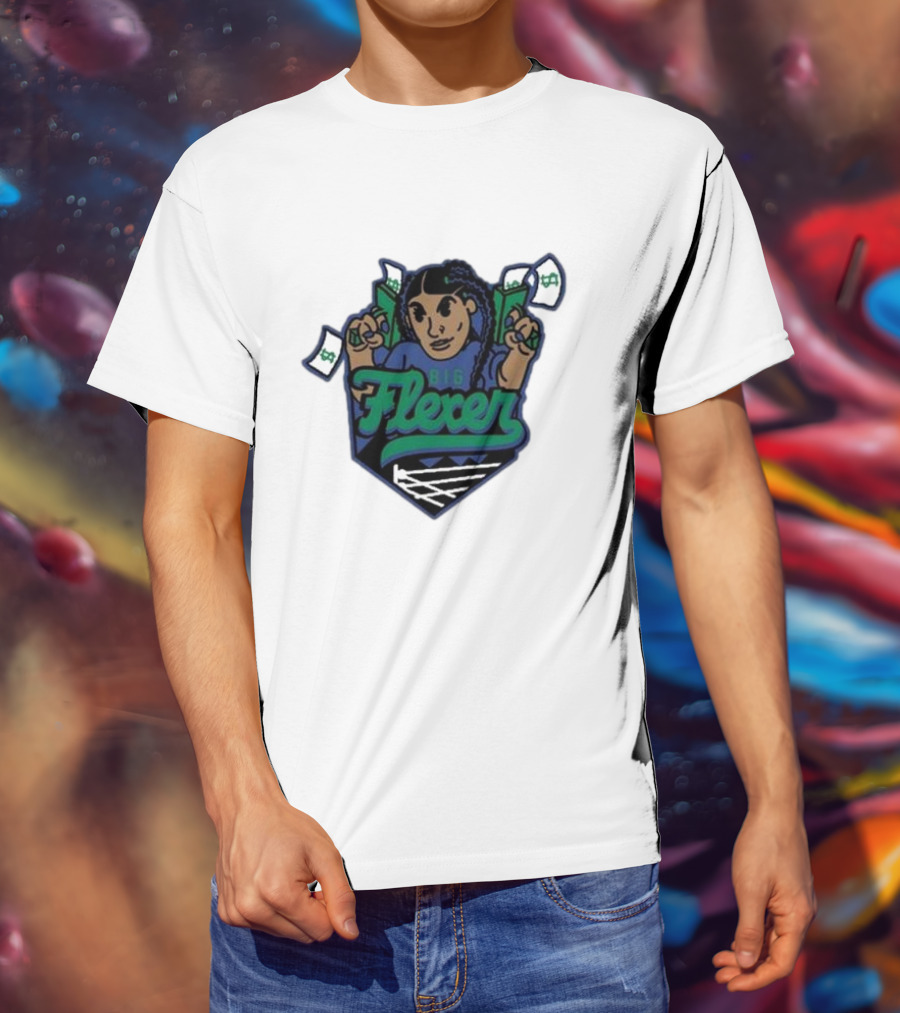 Alexis Littlefoot Big Flexer Forever A Legend T-Shirt