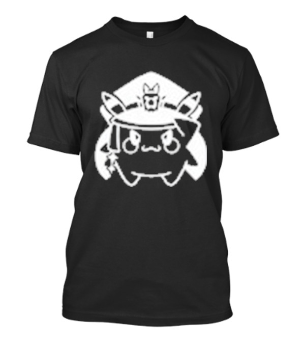 Pikachu Cadet Momo Emblem T-Shirt